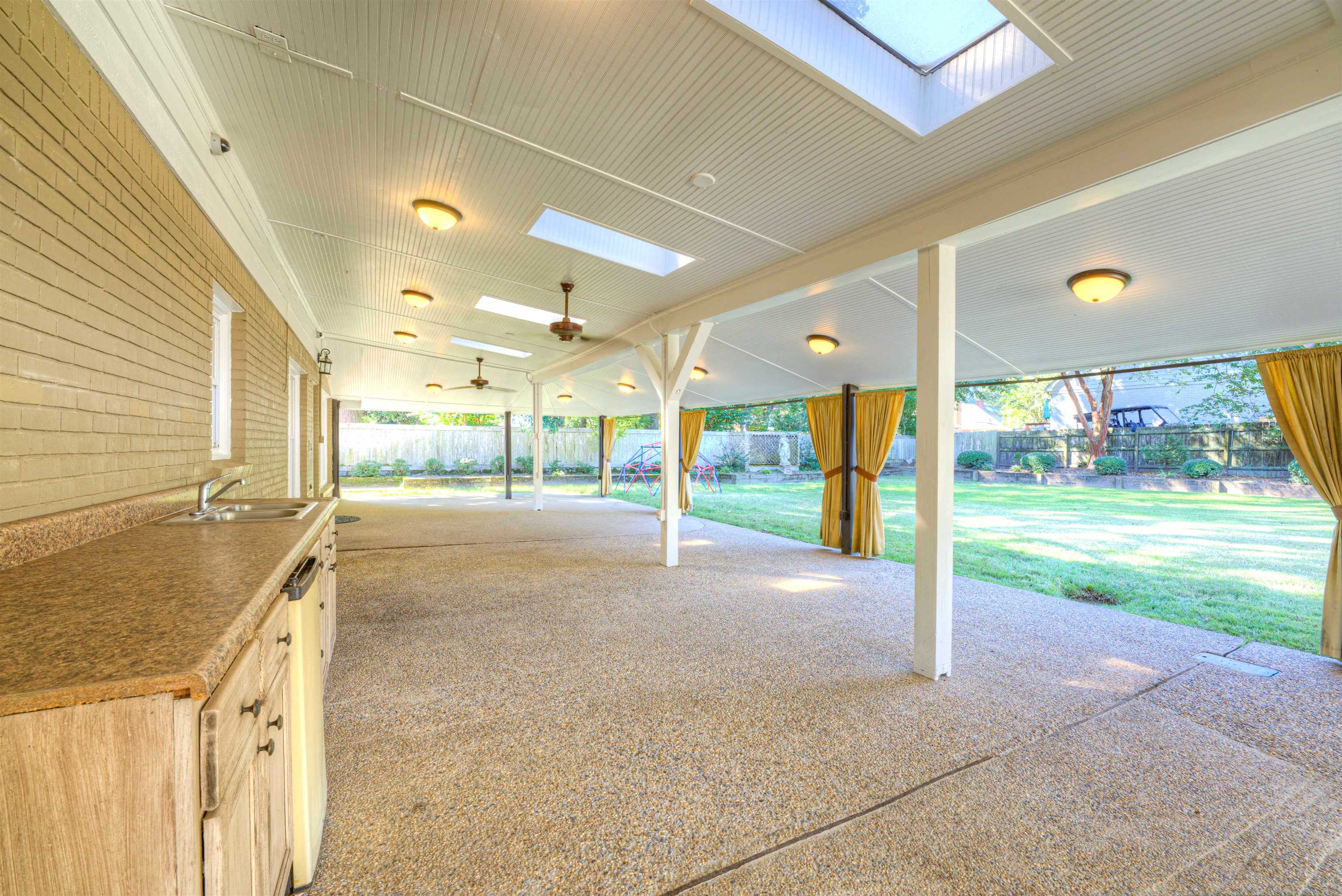 3385 Beaver Run Drive Collierville, TN 38017 - Photo 25 of 29 a view of an empty room with a porch
