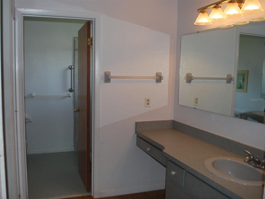 117 Poinciana Road Edgewater, FL 32141 - Photo 11 of 15 a bathroom with a sink and a mirror