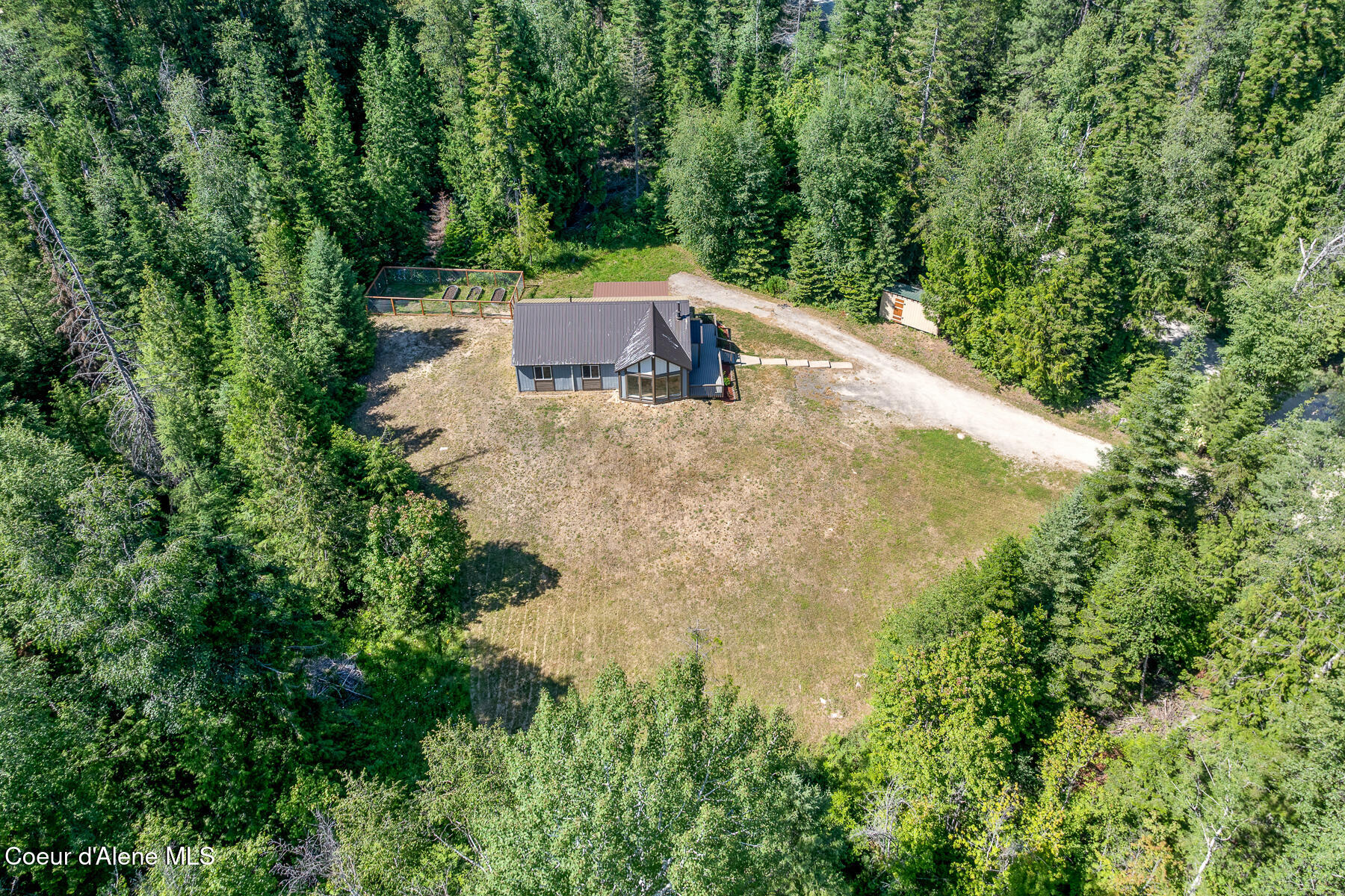 948 North Wrenco Road Sandpoint, ID 83864 - Photo 4 of 37 Aerial_948NWrencoRd-5