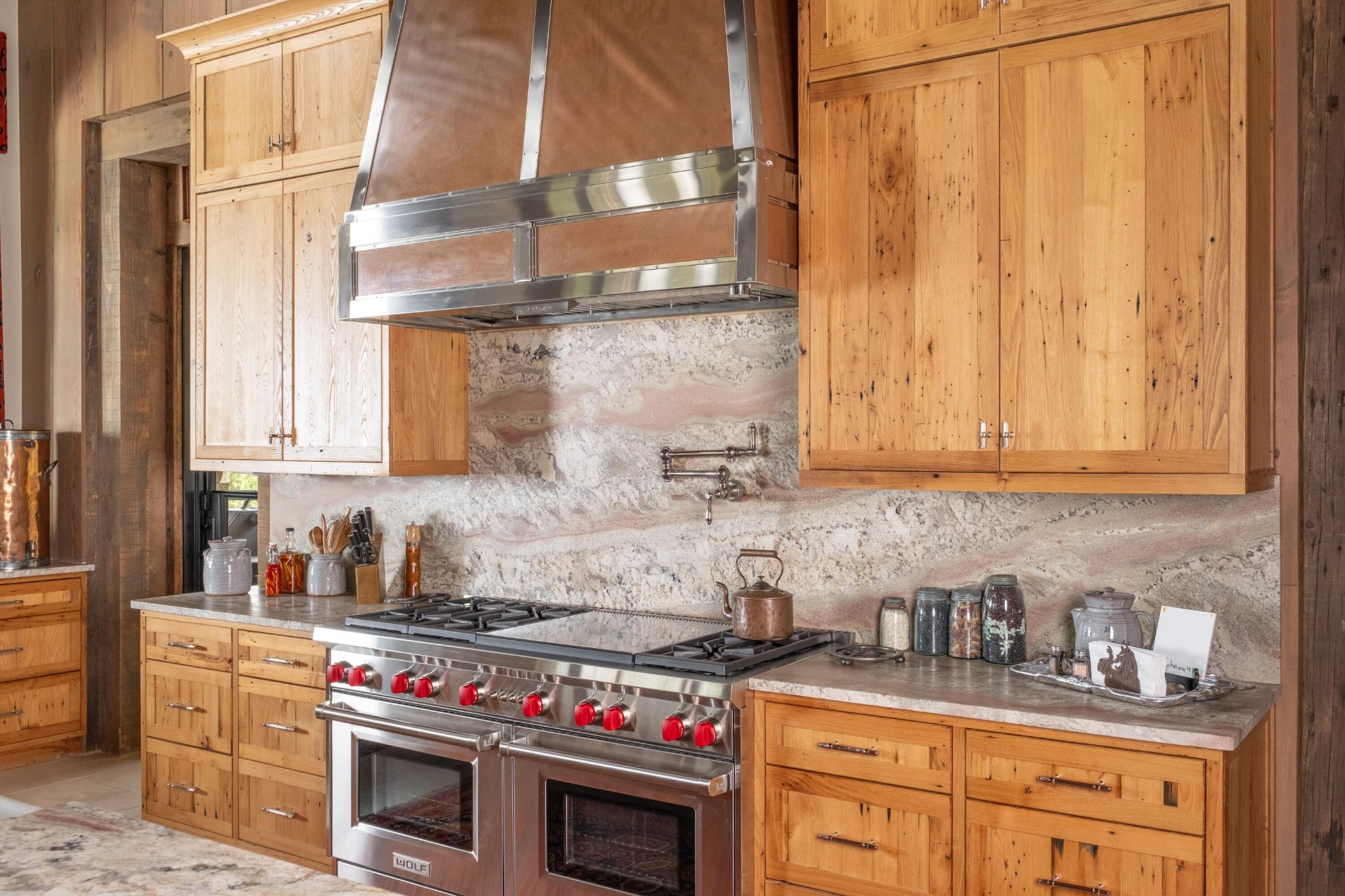 6971 West Cove Road Chickamauga, GA 30707 - Photo 34 of 100 a kitchen with stainless steel appliances granite countertop a stove a sink and dishwasher next to a refrigerator