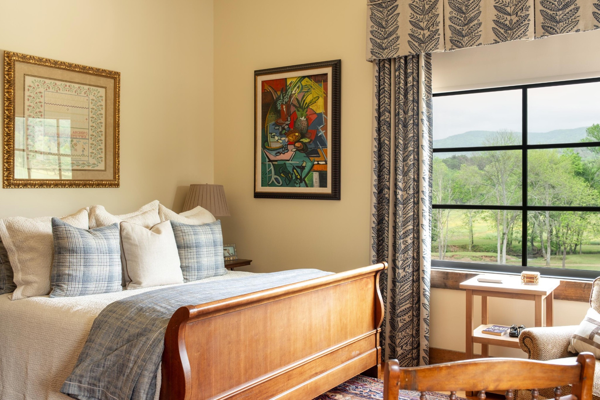 6971 West Cove Road Chickamauga, GA 30707 - Photo 45 of 100 a bedroom with a large bed and a window