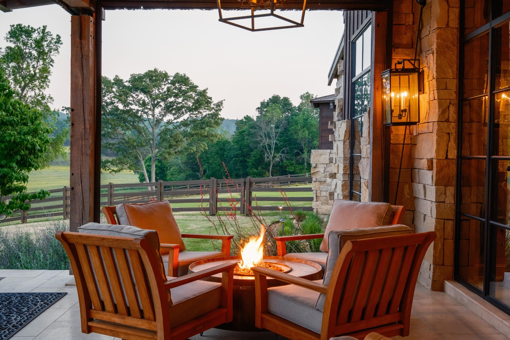 6971 West Cove Road Chickamauga, GA 30707 - Photo 58 of 100 a view of a patio with two chairs in the patio