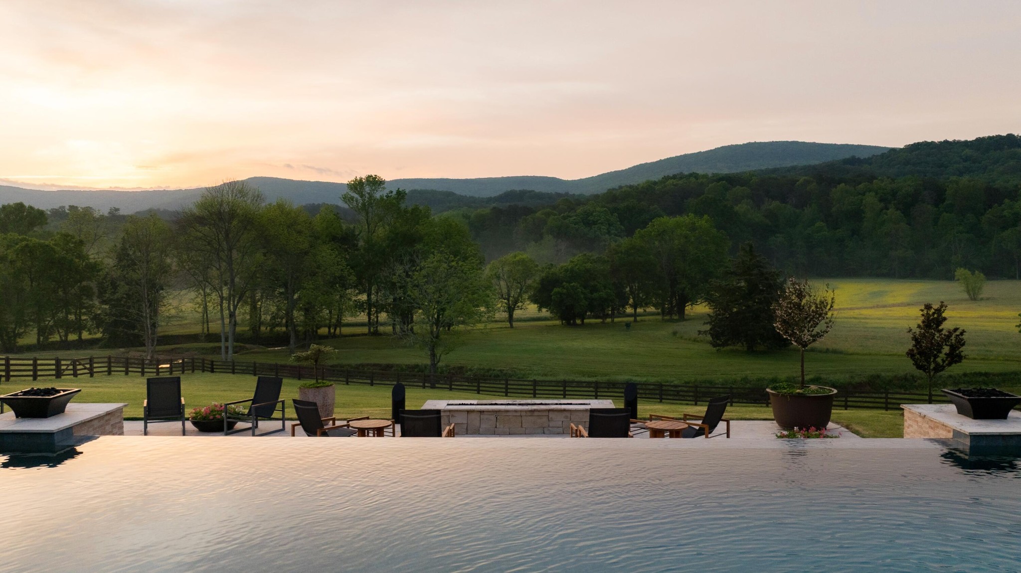 6971 West Cove Road Chickamauga, GA 30707 - Photo 59 of 100 a view of a lake with a mountain in the background