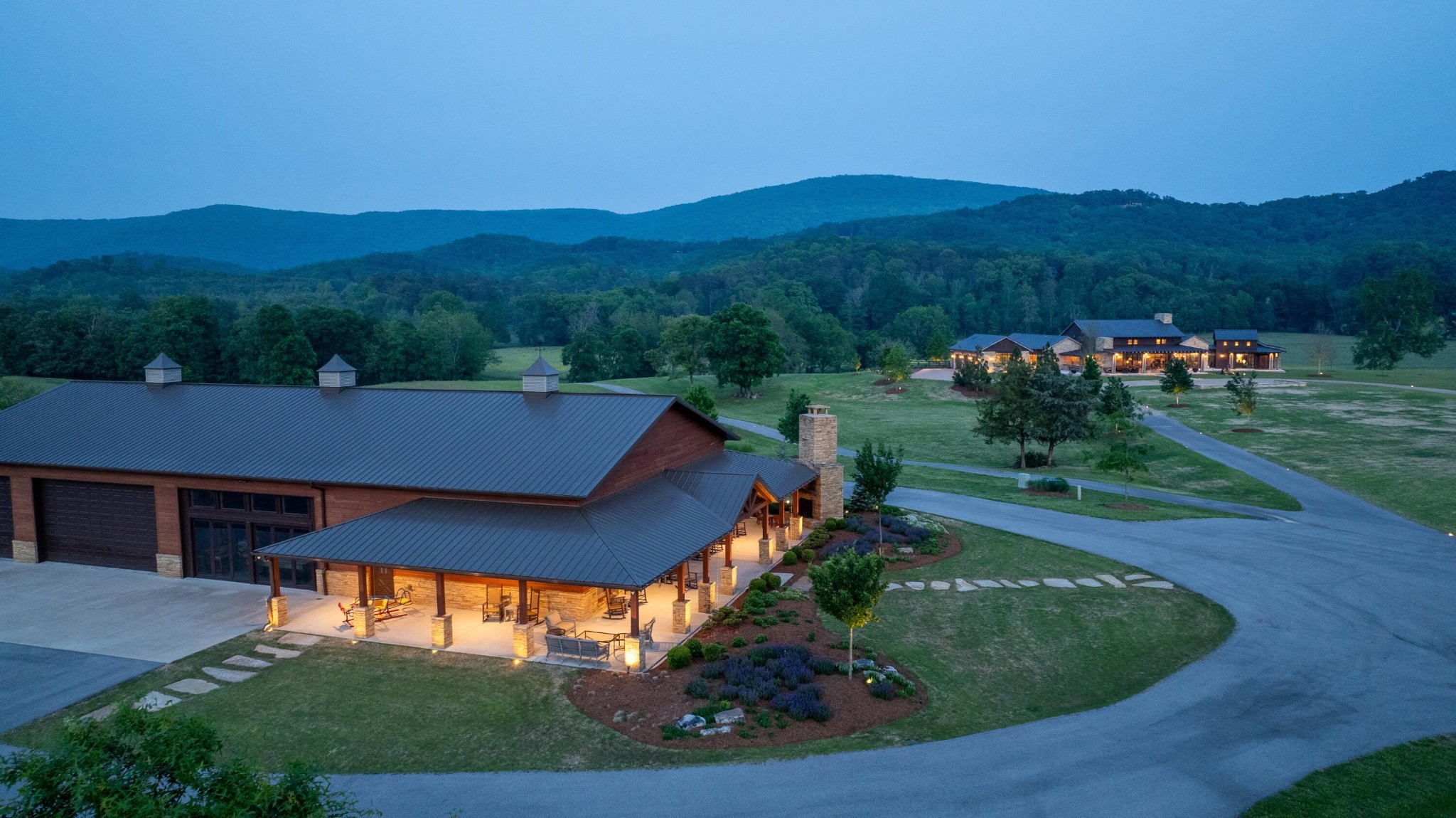6971 West Cove Road Chickamauga, GA 30707 - Photo 62 of 100 an aerial view of a house with mountain view