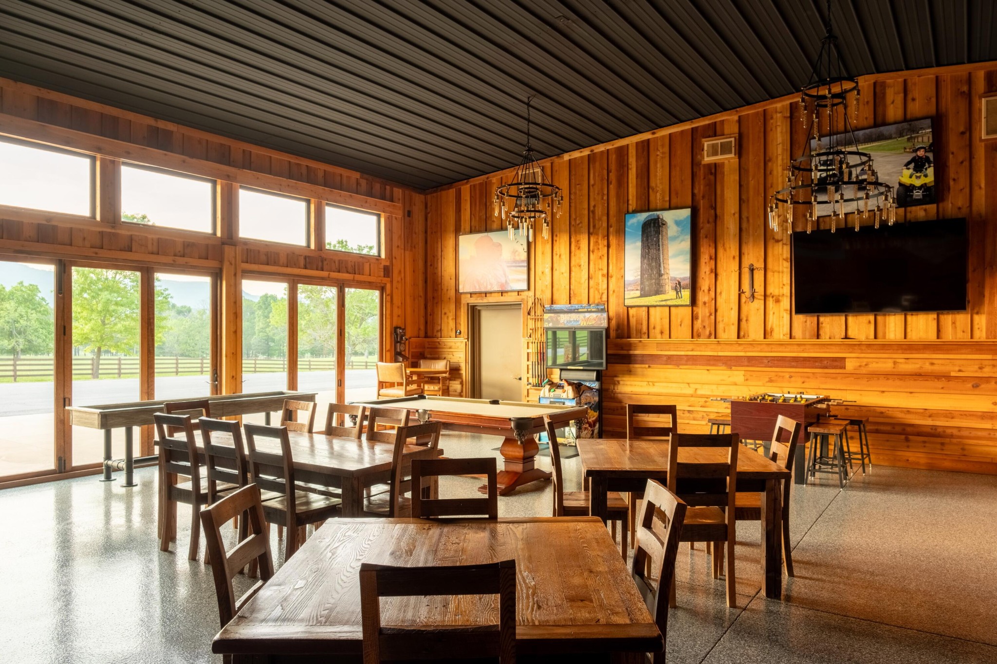 6971 West Cove Road Chickamauga, GA 30707 - Photo 67 of 100 a very nice looking living room with furniture and floor to ceiling windows