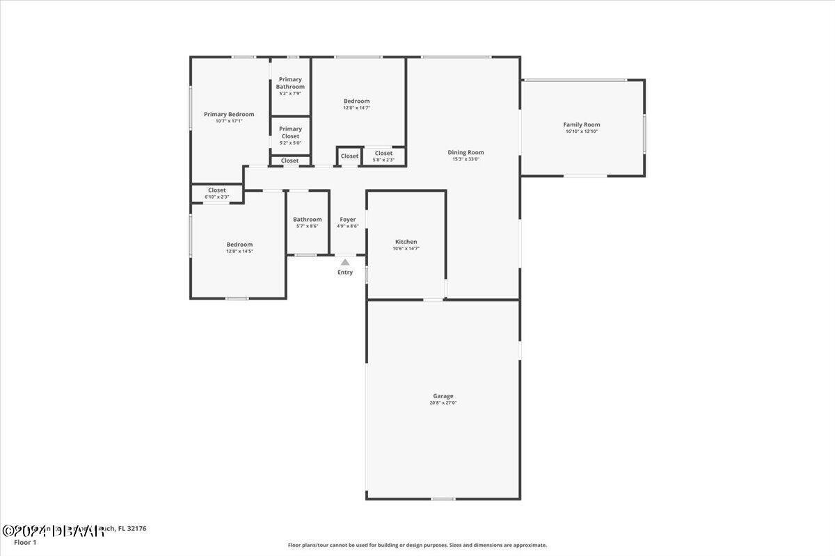 191 Marvin Road Ormond Beach, FL 32176 - Photo 45 of 45 01-Floor-1