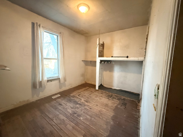 274 West Oneida Street Preston, ID 83263 - Photo 6 of 6 Unfurnished dining area with dark wood finished floors