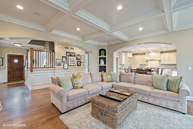 Undisclosed Address Deerfield, IL 60015 - Photo 10 of 34 a living room with furniture and a wooden floor