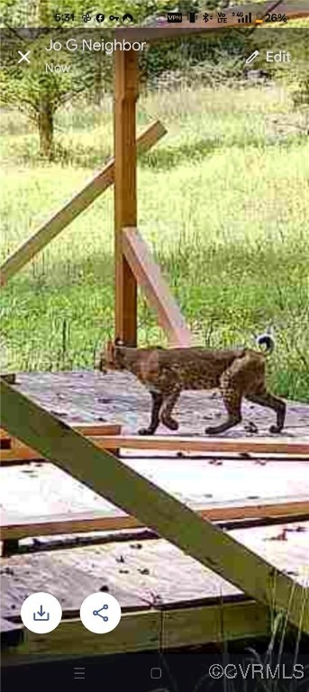 1840 Ed Jones Road Scottsville, VA 24590 - Photo 8 of 8 a view of a floor to ceiling window with yard