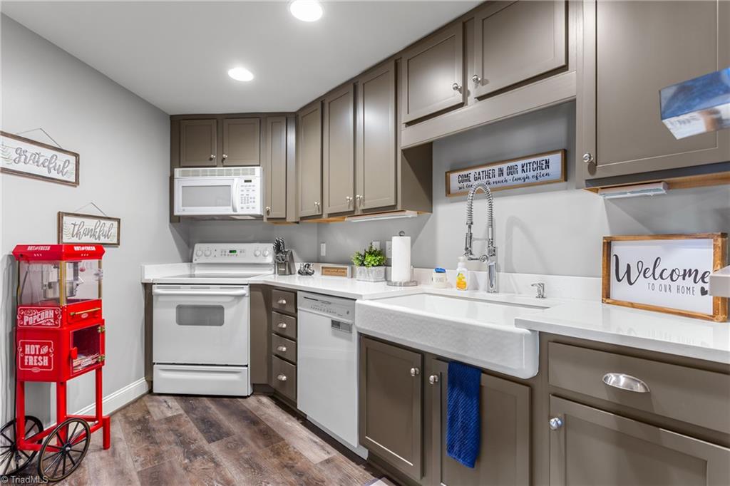 7582 Dubach Road Summerfield, NC 27358 - Photo 29 of 47 Basement kitchen for guests or in-law suite