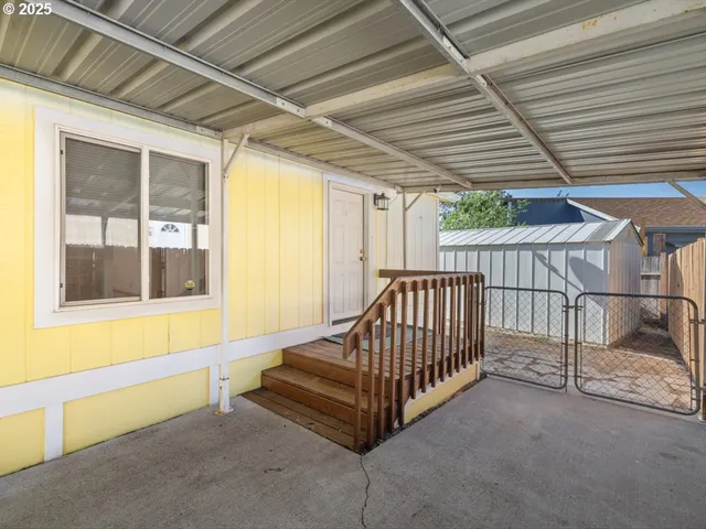 a view of outdoor space with porch