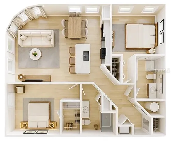 $2,969 | 700 Cocoanut Avenue, Unit 129, Sarasota, FL 34236