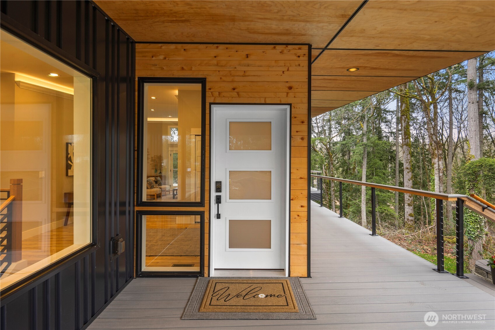 16250 Southeast Lake Moneysmith Road Auburn, WA 98092 - Photo 3 of 40 a view of a balcony from door