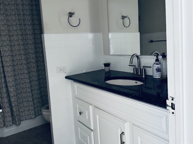 535 North Michigan Avenue, Unit 1701 Chicago, IL 60611 - Photo 6 of 11 a bathroom with a sink and a mirror