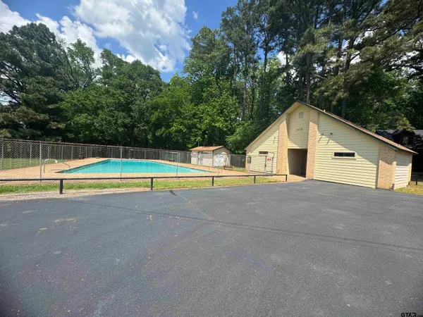 a view of an outdoor space and a yard