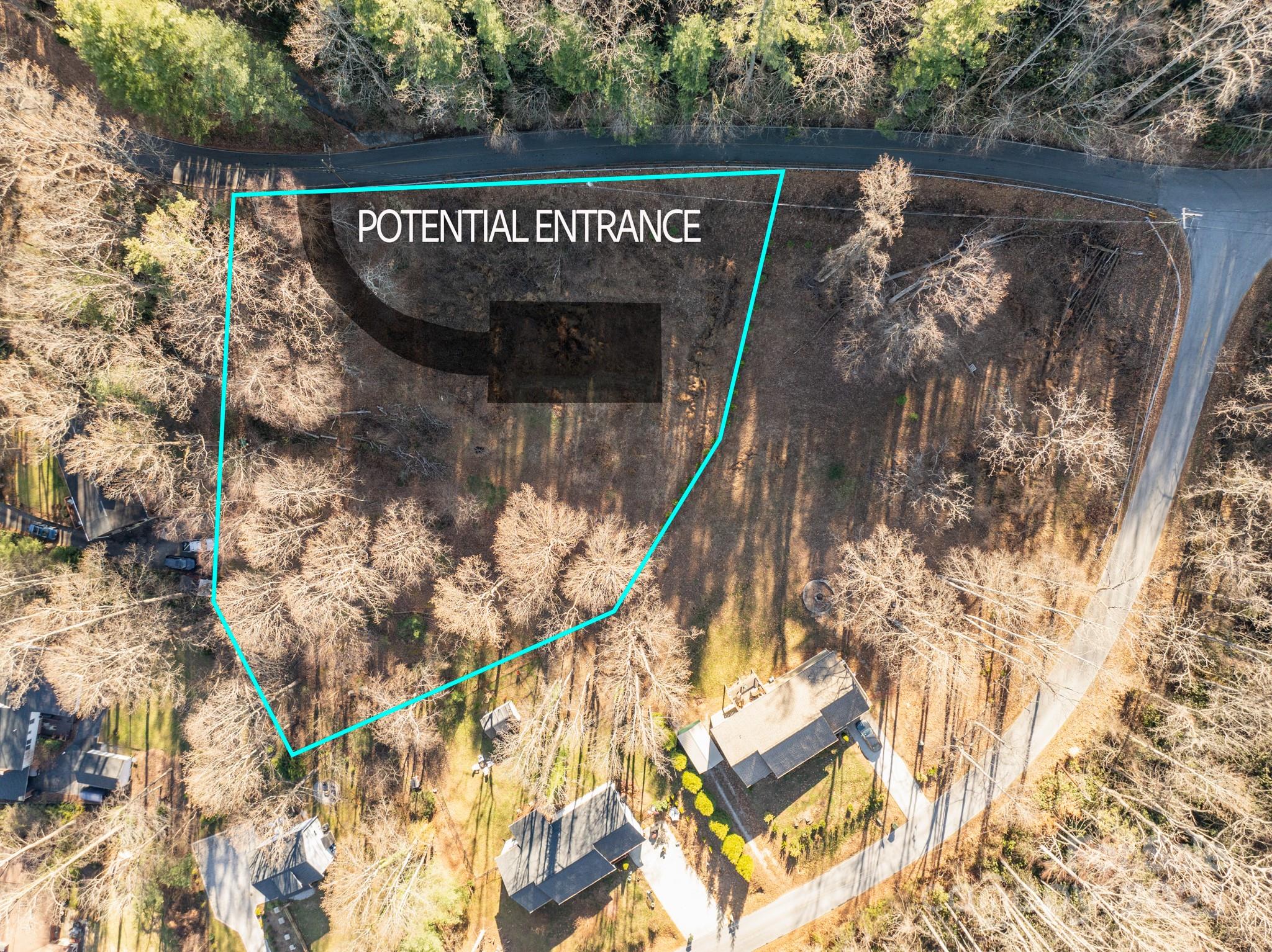 Tbd Davis Mountain Road Hendersonville, NC 28739 - Photo 5 of 10 a sign on the side of a building