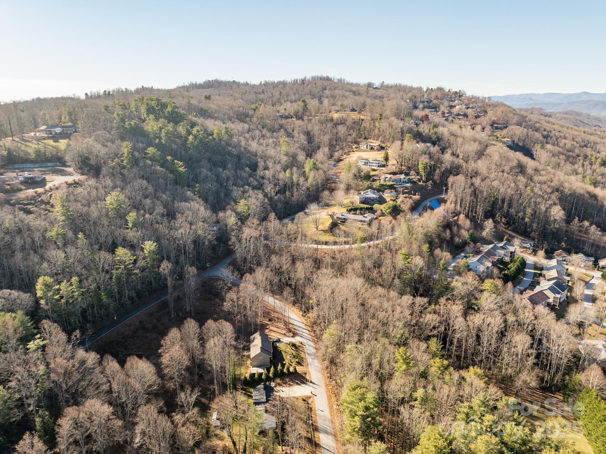 Tbd Davis Mountain Road Hendersonville, NC 28739 - Photo 10 of 10 an aerial view of residential house and green space