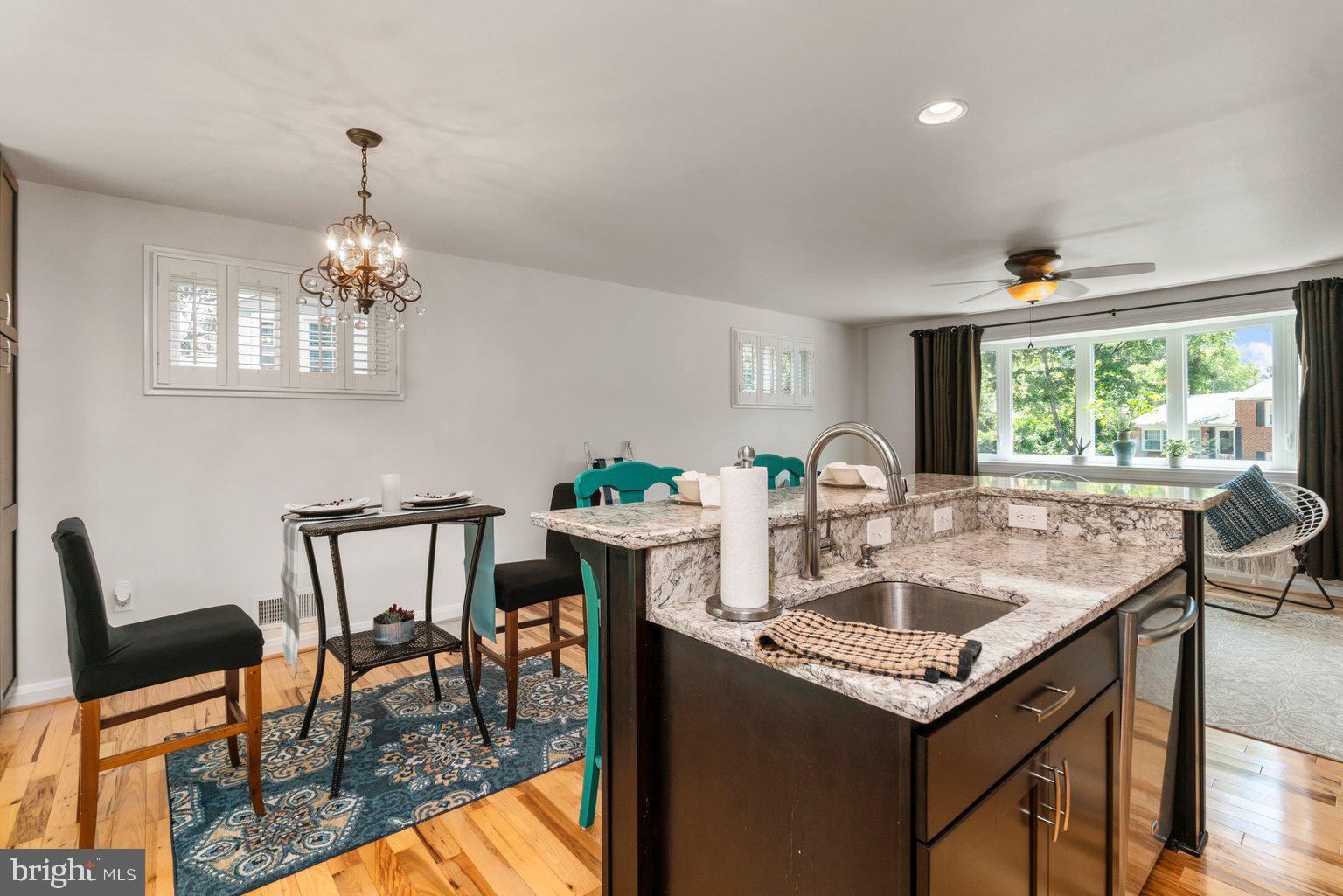 2014 Rollingwood Road Baltimore, MD 21228 - Photo 14 of 40 View from kitchen sink into LR/DR