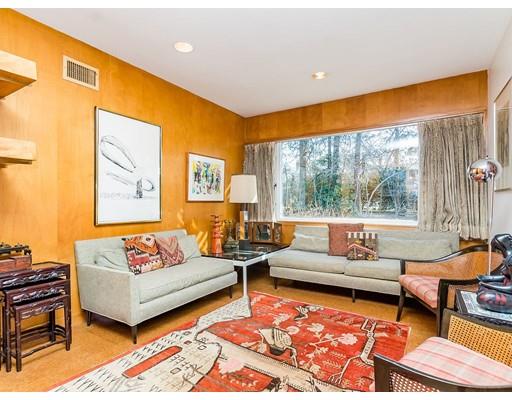 44 Mignon Road Newton, MA 02465 - Photo 13 of 23 a living room with furniture and a large window