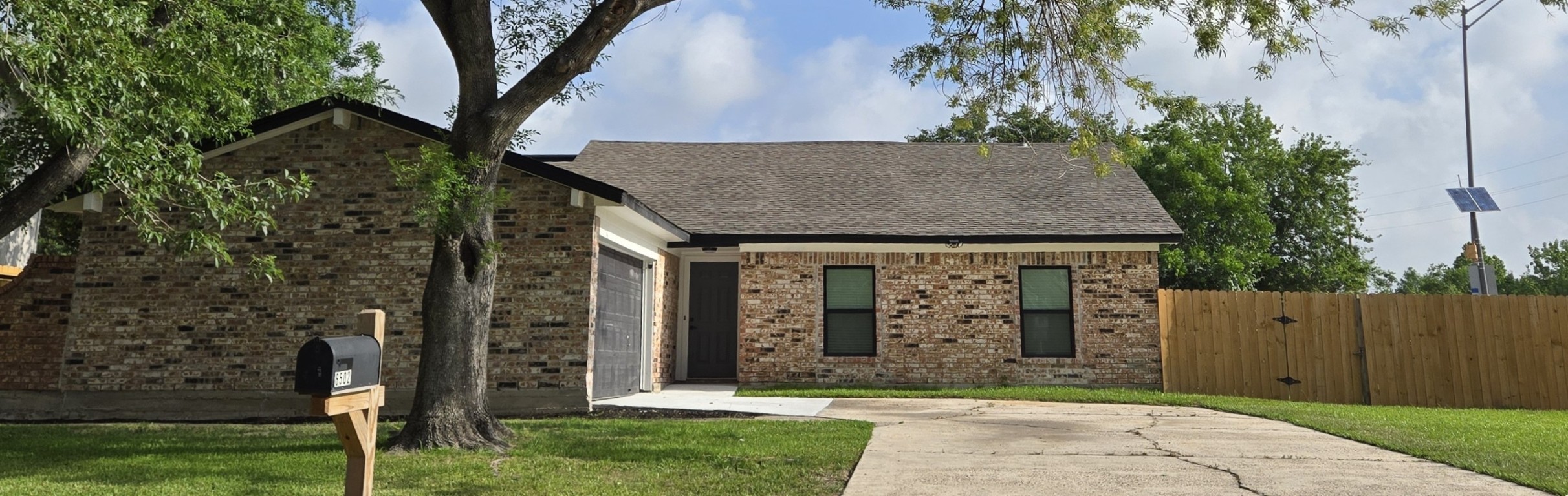 front view of house with a yard