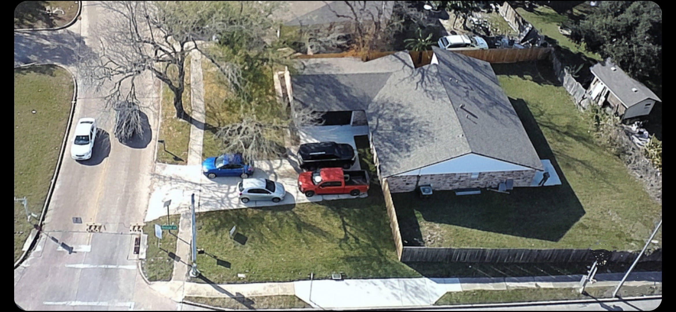 6502 Trail Valley Way Houston, TX 77086 - Photo 2 of 24 an aerial view of houses with outdoor space