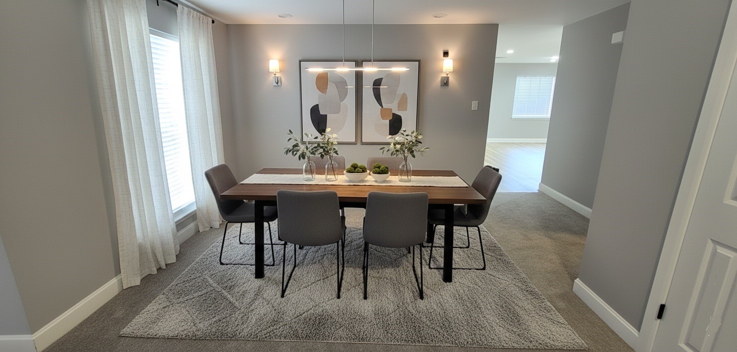 6502 Trail Valley Way Houston, TX 77086 - Photo 9 of 24 a view of a dining room with furniture and wooden floor