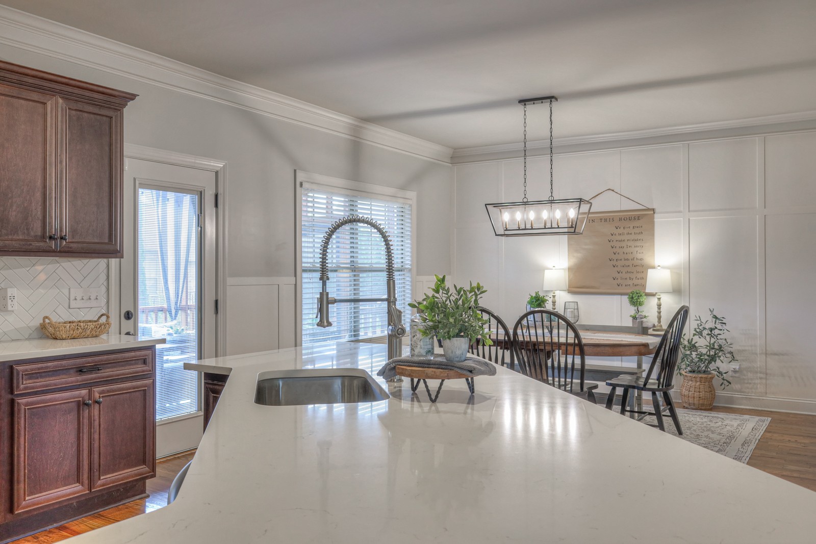 7020 Brindle Ridge Way Spring Hill, TN 37174 - Photo 11 of 42 a view of a dining room with furniture window and outside view