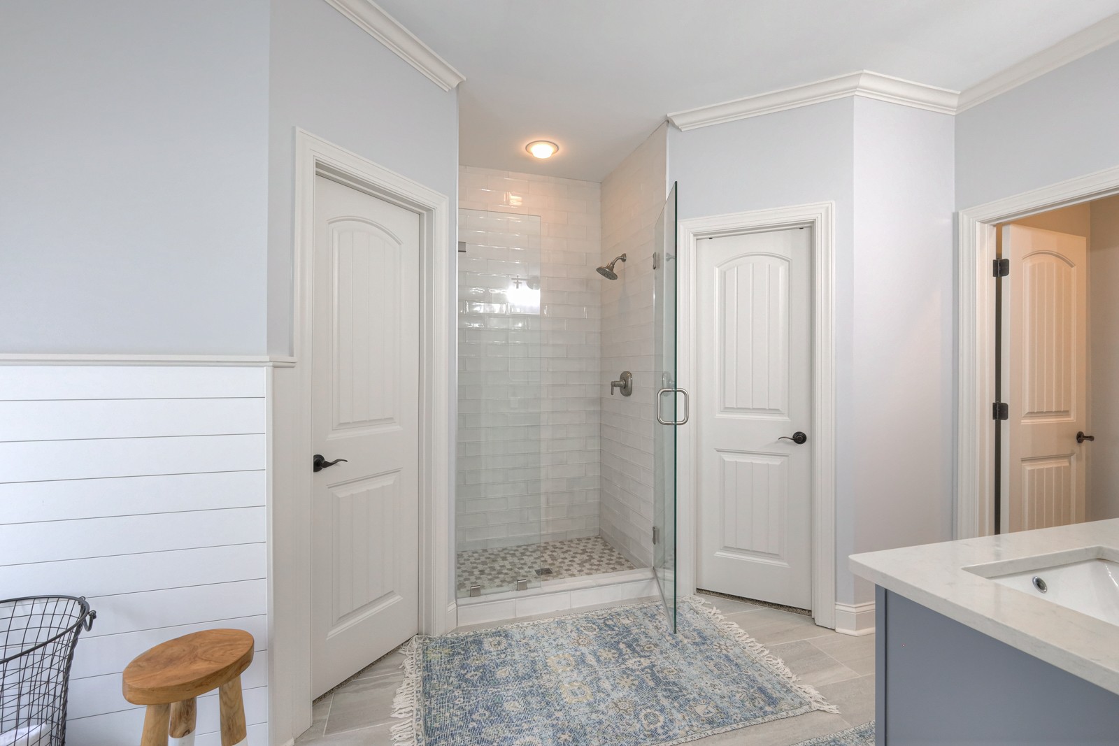 7020 Brindle Ridge Way Spring Hill, TN 37174 - Photo 18 of 42 a bathroom with a shower and a sink