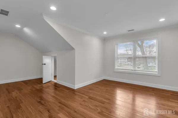 a view of a wooden deck