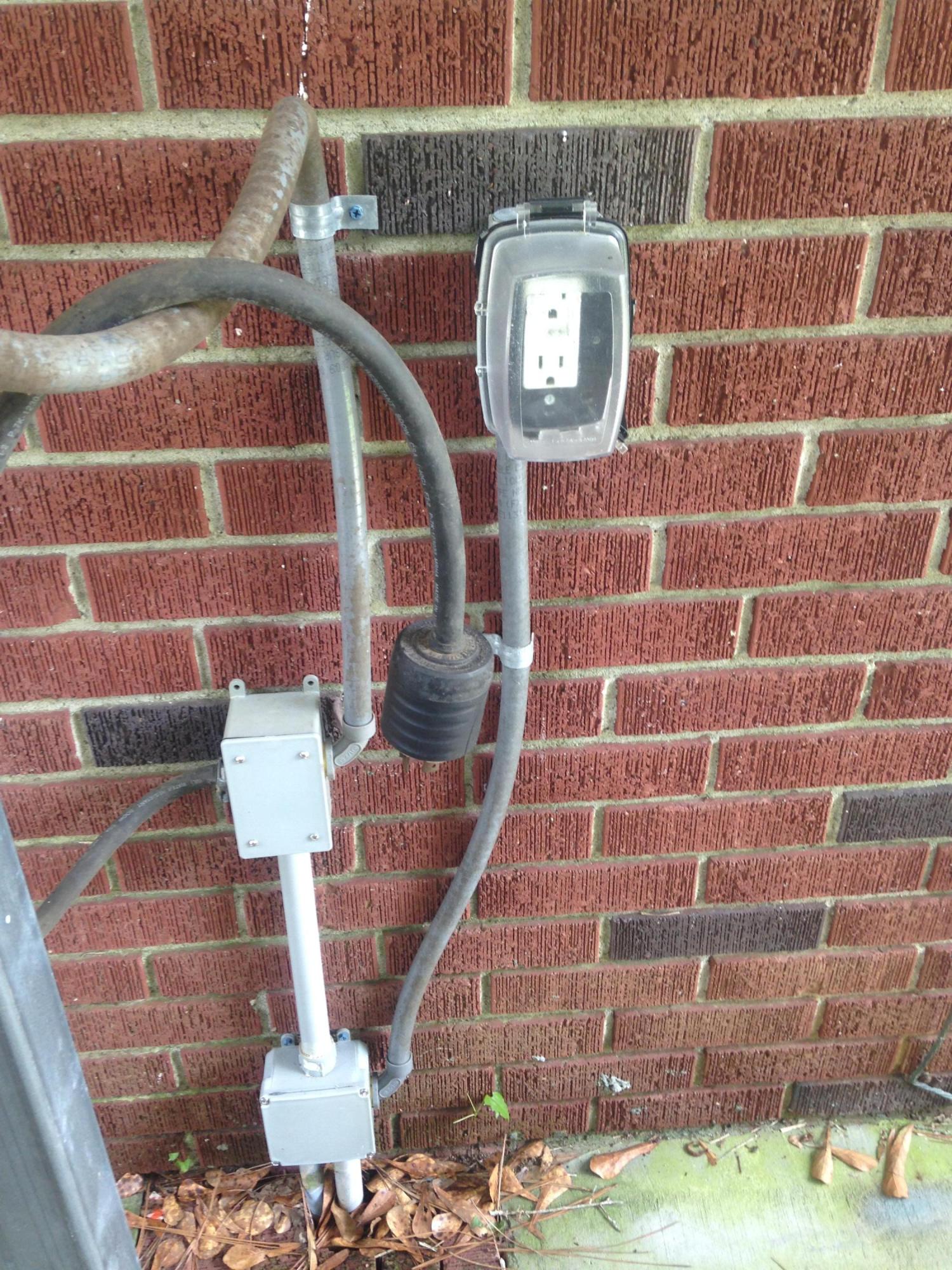 2626 Wesley Grove Road Cottageville, SC 29435 - Photo 24 of 28 Generator Hook-up