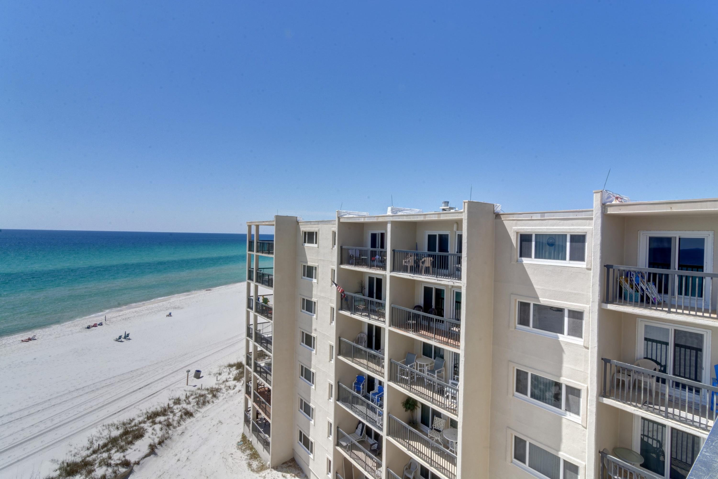 23223 Front Beach Road, Unit 701 Panama City Beach, FL 32413 - Photo 17 of 42 a view of building with outdoor space