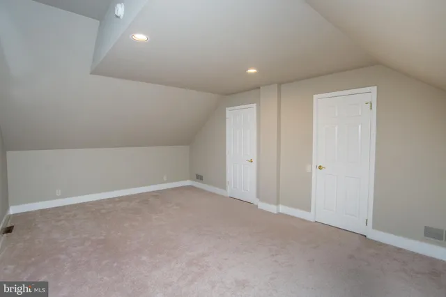 a view of empty room