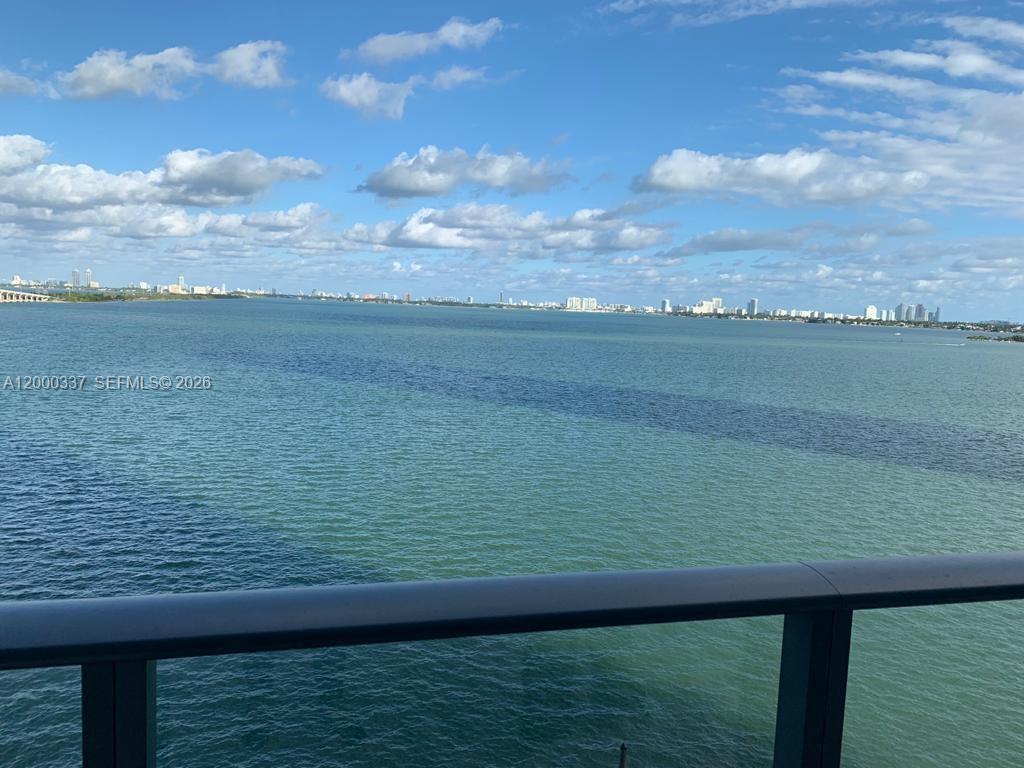 650 Northeast 32nd Street, Unit 705 Miami, FL 33137 - Photo 7 of 24 a view of an ocean from a balcony