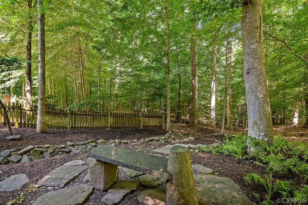 4110 Reeds Landing Circle Midlothian, VA 23113 - Photo 48 of 50 a view of a backyard with trees