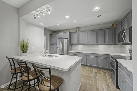 a view of a dining room and livingroom view