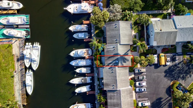 a city view with tall buildings