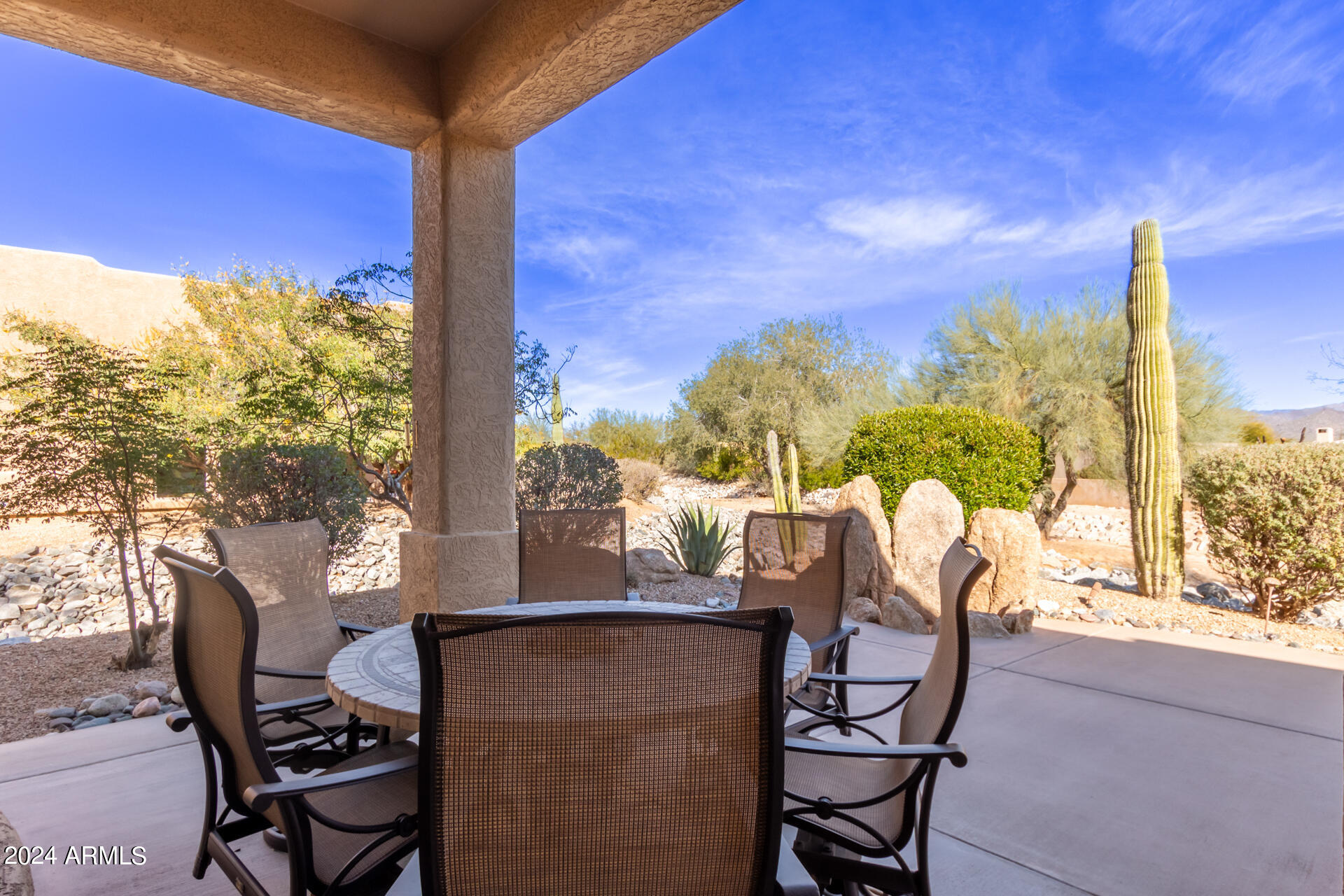 27825 North Quail Spring Road Rio Verde, AZ 85263 - Photo 28 of 29 Covered patio
