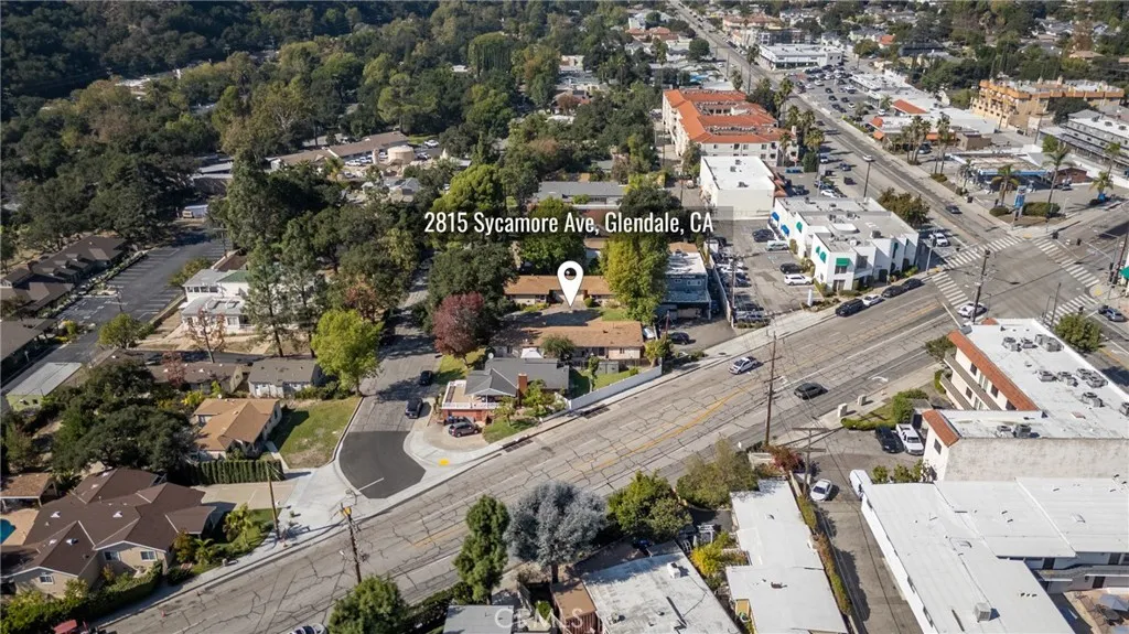 2815 Sycamore Avenue La Crescenta, CA 91214 - Photo 14 of 15 an aerial view of a city