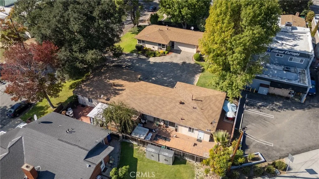 2815 Sycamore Avenue La Crescenta, CA 91214 - Photo 3 of 15 an aerial view of a house with a yard and a large tree