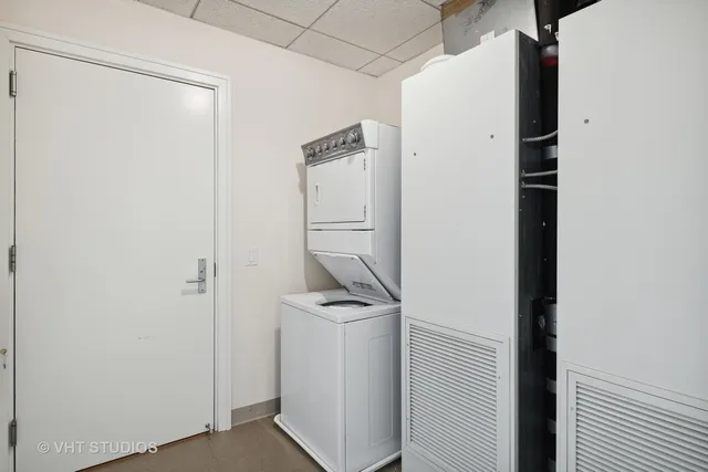 a room with storage and utility