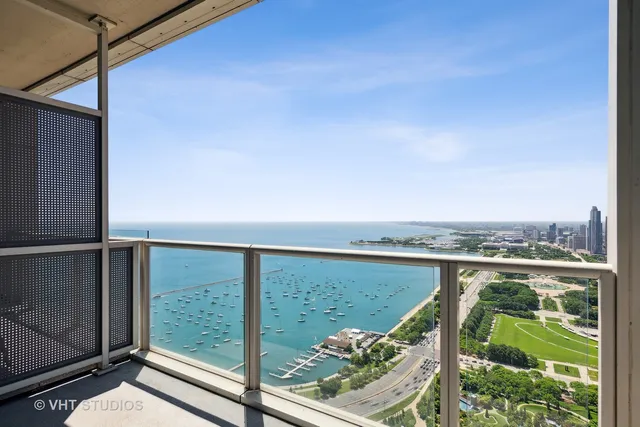 a view of balcony with city view