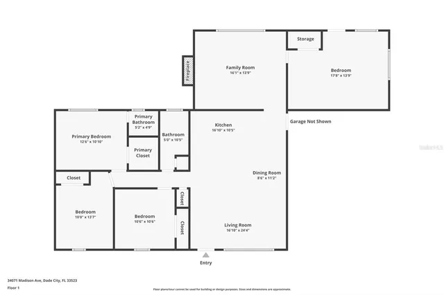 $289,900 | 34071 Madison Avenue, Dade City, FL 33523