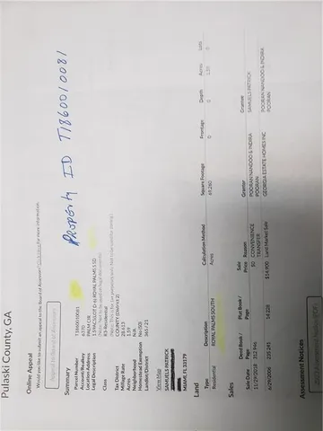 $9,900 | Lot D6 Palm Circle, Hawkinsville, GA 31036