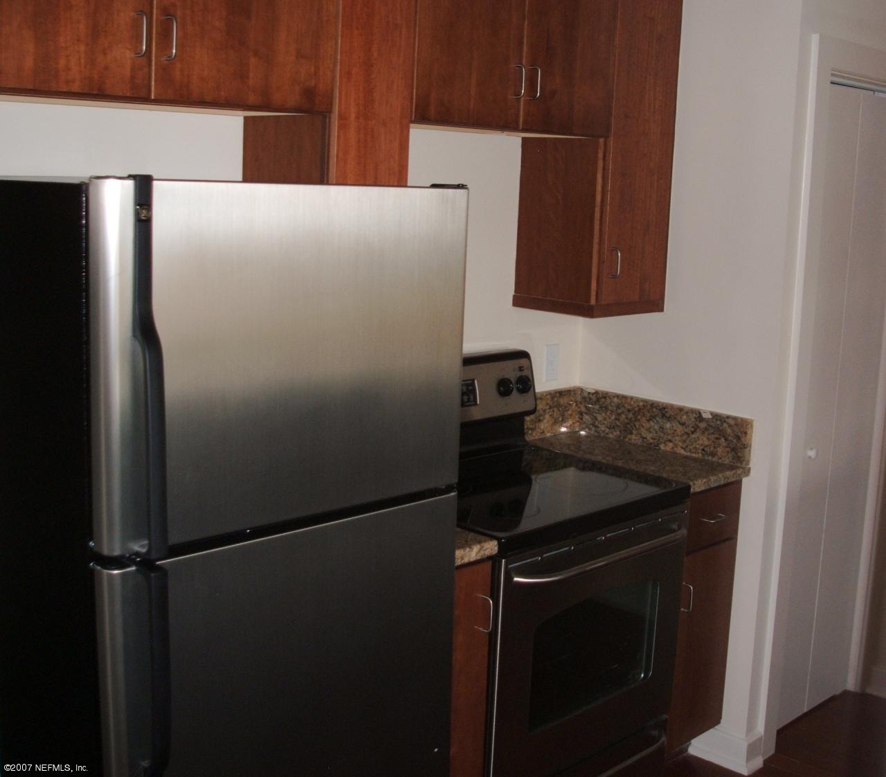 1661 Riverside Avenue, Unit 410 Jacksonville, FL 32204 - Photo 4 of 19 a close up of a refrigerator in a kitchen