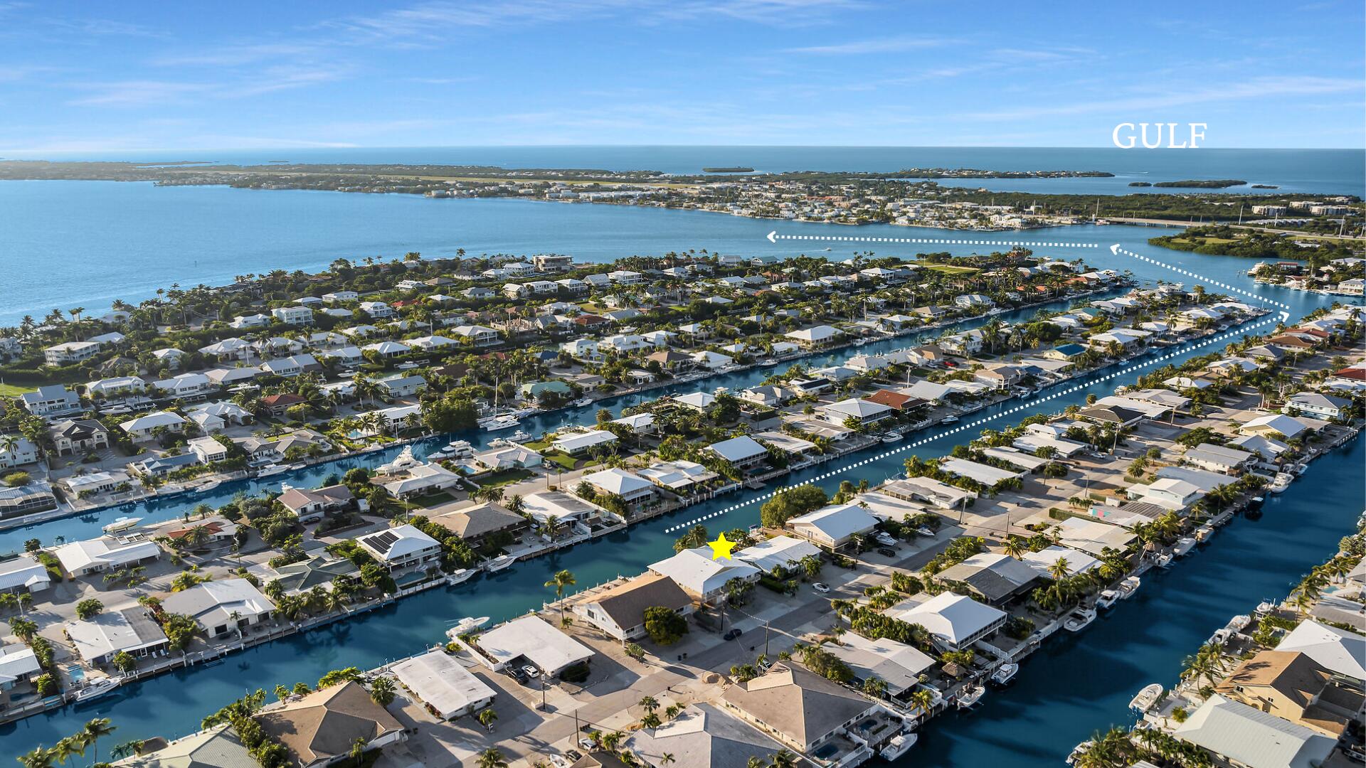 351 10th Street Key Colony Beach, FL 33051 - Photo 39 of 48 an aerial view of multiple house