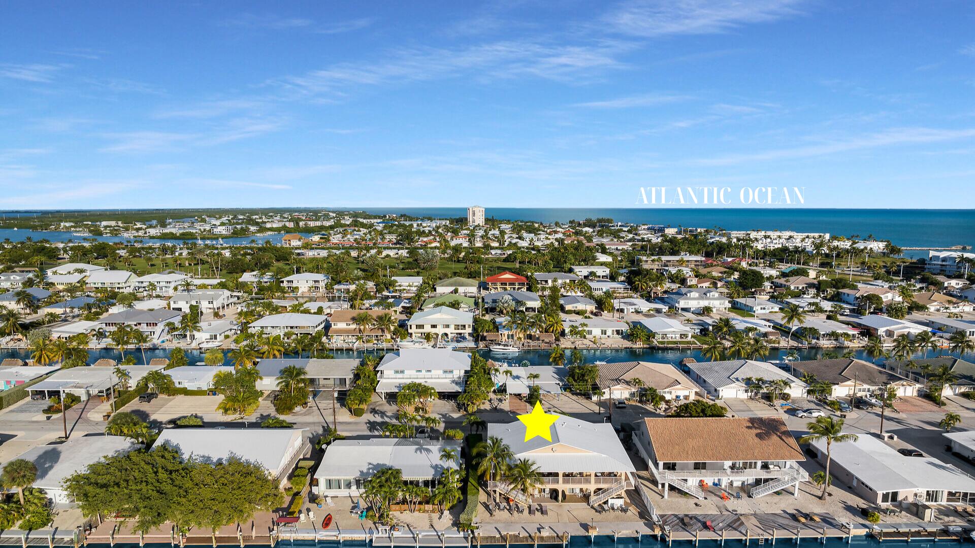351 10th Street Key Colony Beach, FL 33051 - Photo 44 of 48 an aerial view of a city