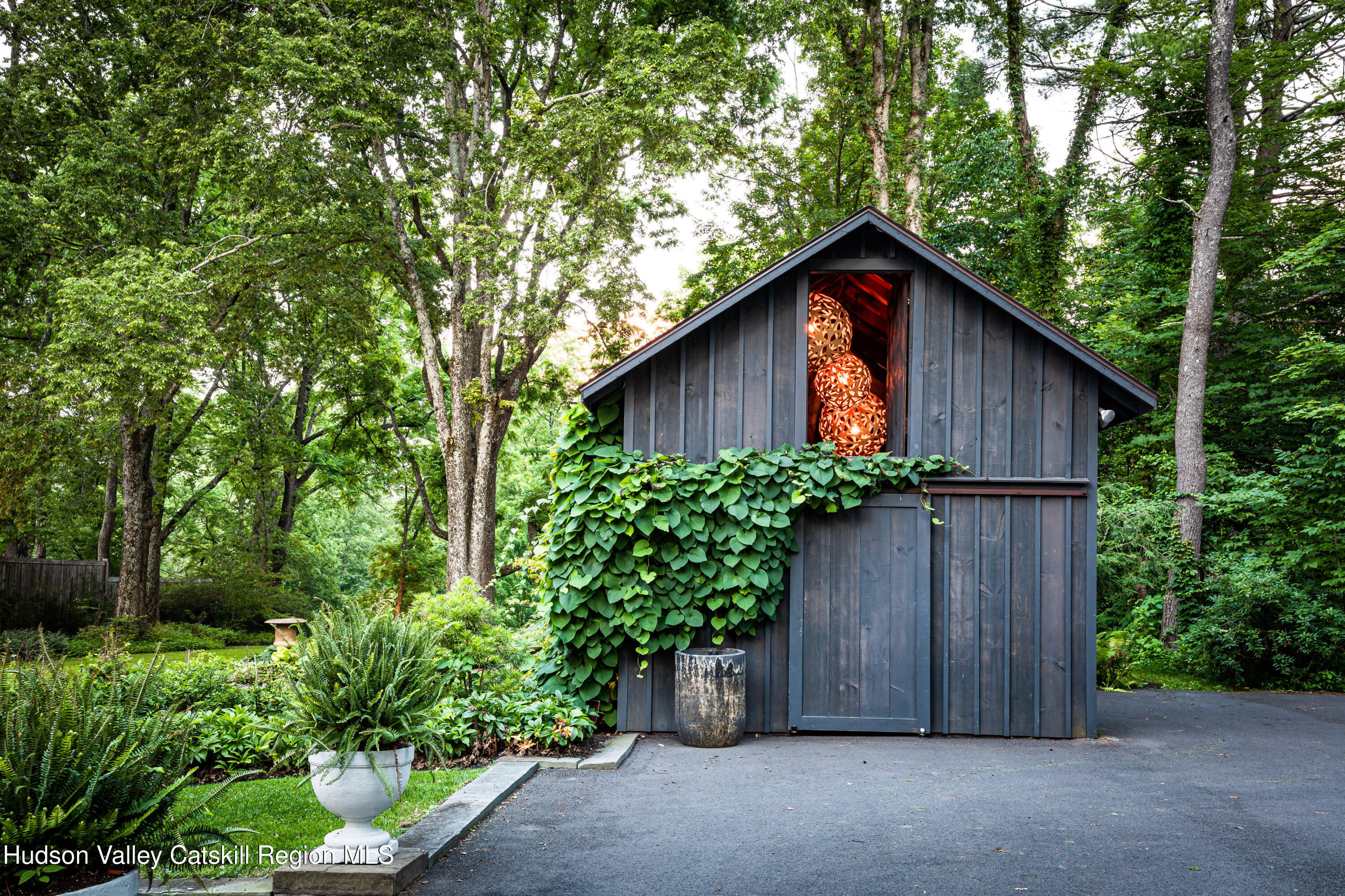2887 Highway 209 Marbletown, NY 12401 - Photo 32 of 33 a backyard of a house with lots of green space