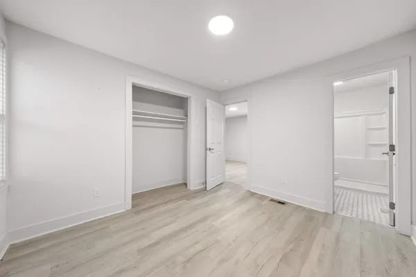 wooden floor in an empty room