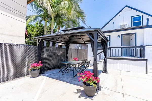 a view of outdoor space and porch