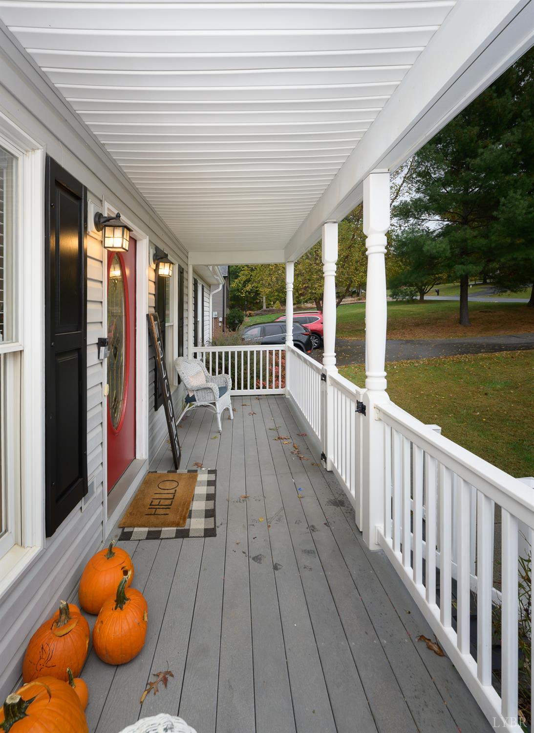 151 Wilderness Road Rustburg, VA 24588 - Photo 6 of 63 a view of a roof deck with wooden floor and fence